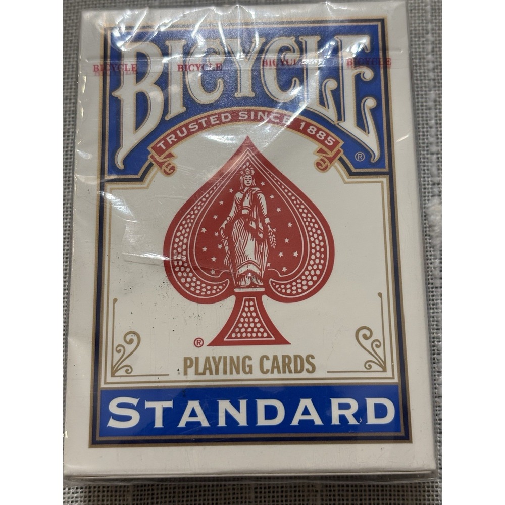 New Sealed Bicycle Playing Cards, Standard, 2009 Blue Made In The USA
